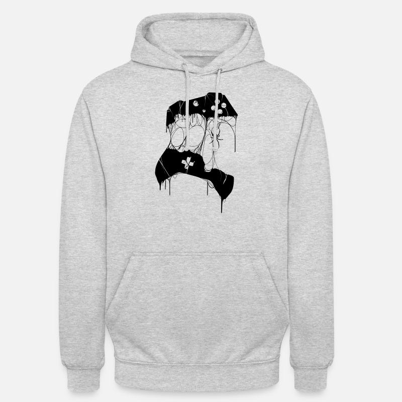GAMING CONTROLLER is Done - Unisex Hoodie - Hellgrau meliert