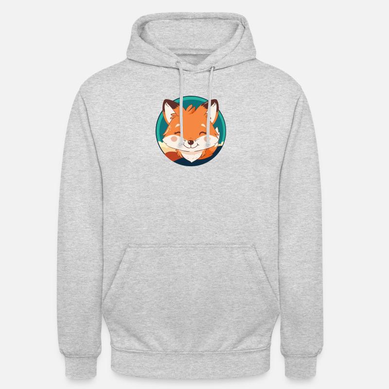 Fox Fox Foxes - Unisex Hoodie - light heather grey