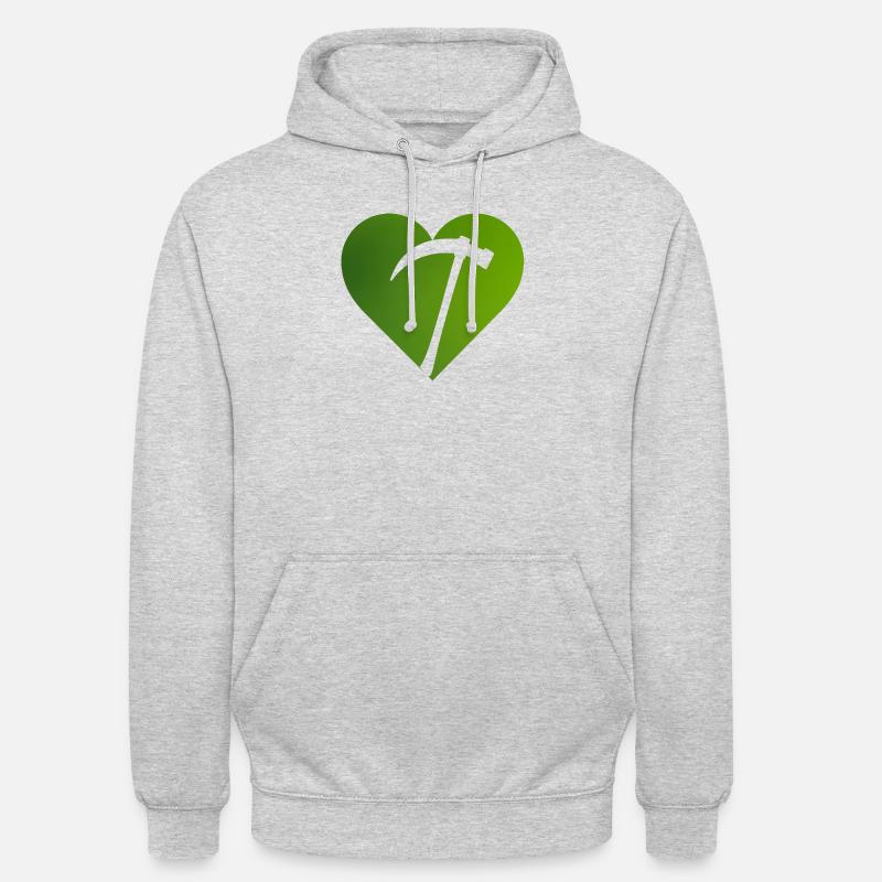 Mining Mining Mining Workers - Unisex Hoodie - light heather grey