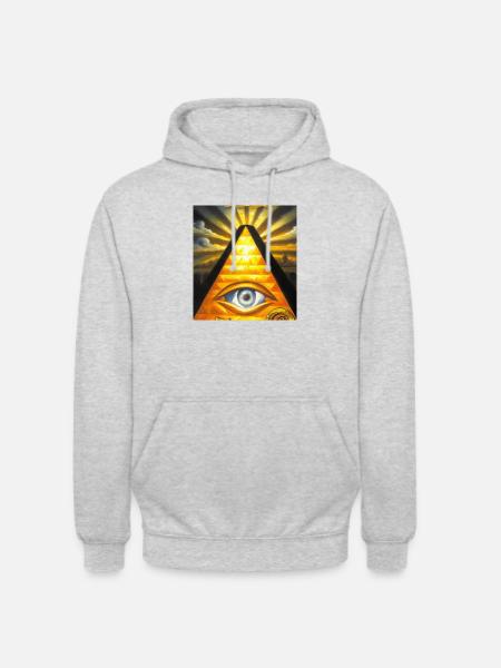 The Occult Eye - Unisex Hoodie - light heather grey