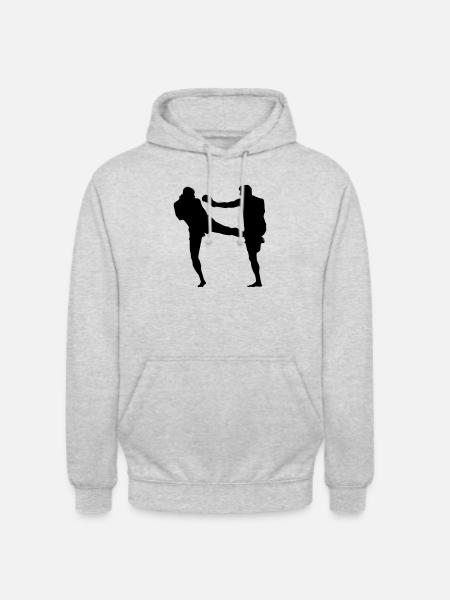 Kickboxers - Unisex Hoodie - light heather grey