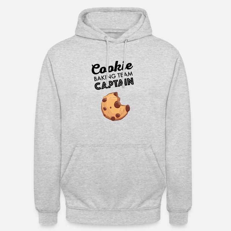 Biscuits de Noël capitaine de l’équipe de cuisson de biscuits Sweat-shirt à capuche unisexe