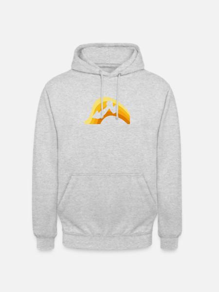 Strong Man Muscles - Unisex Hoodie - light heather grey