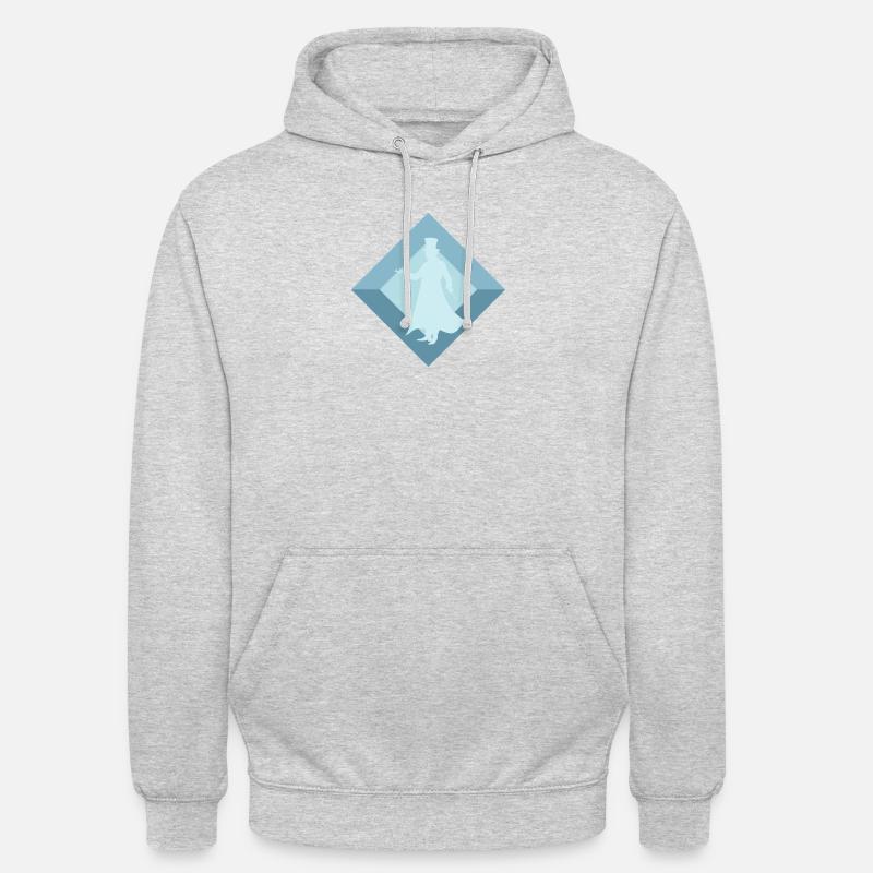 Magicien Magicien Magicien - Sweat-shirt à capuche unisexe - gris clair chiné