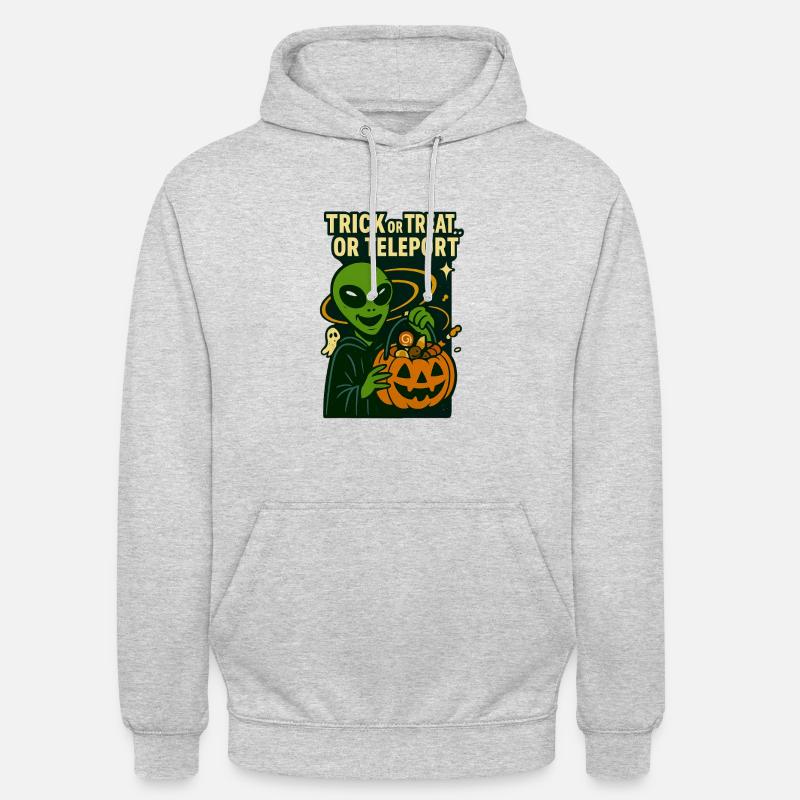 Alien Halloween T-Shirt – Süßes oder Saures... oder... Unisex Hoodie