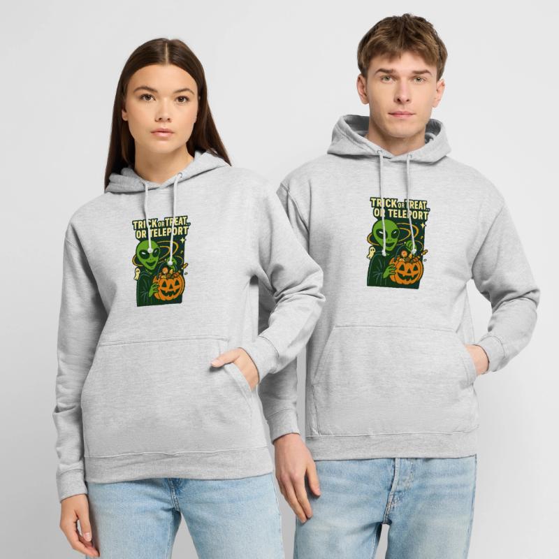 Alien Halloween T-Shirt – Süßes oder Saures... oder... Unisex Hoodie