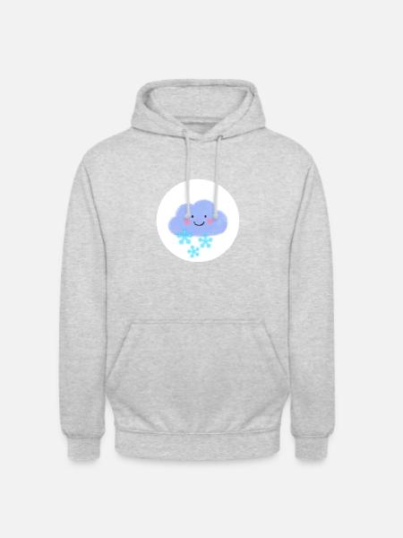 Lucky Bears,Costume,Snow, Cloud, Ice - Unisex Hoodie - light heather grey