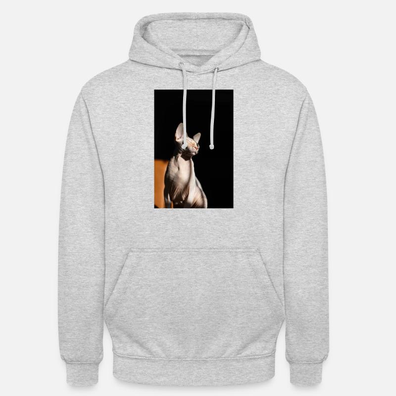 erin agius 3QCjHVr0l5I unsplash - Sweat-shirt à capuche unisexe - gris clair chiné