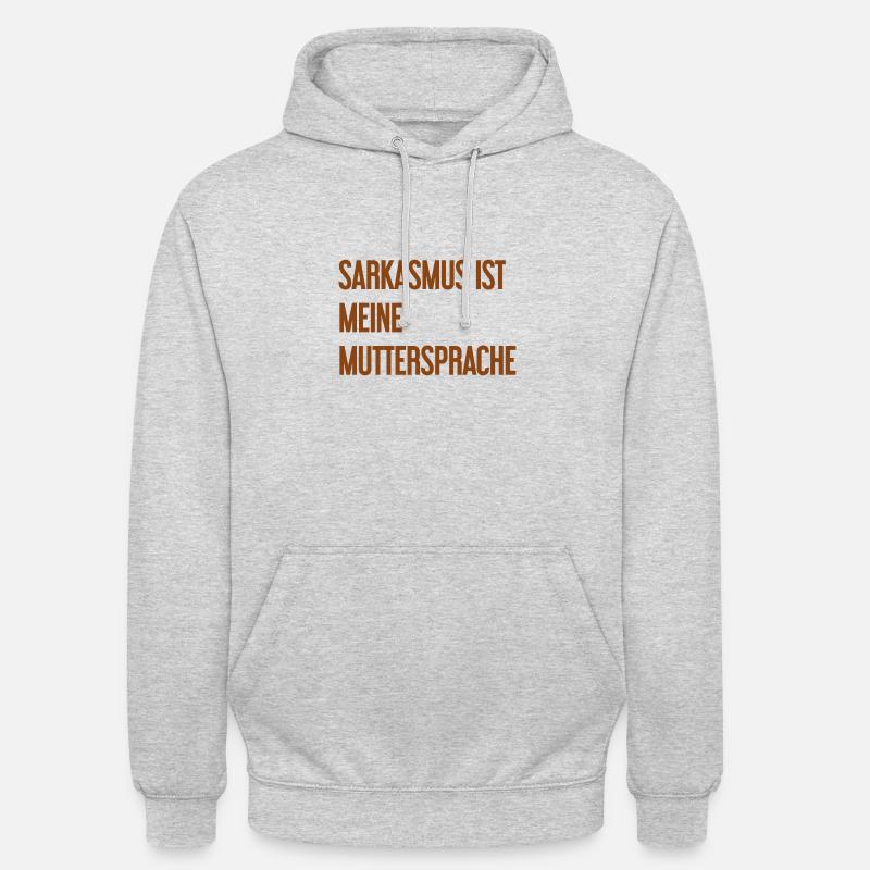 Sarcasm Pro - Unisex Hoodie - light heather grey