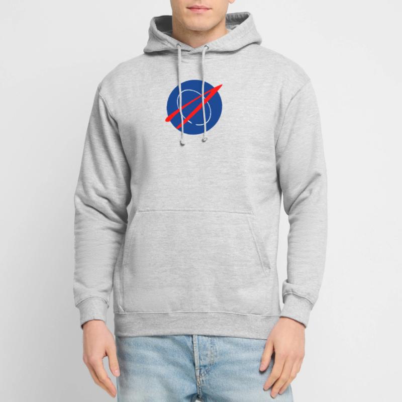 Patch spatial Sweat-shirt à capuche unisexe