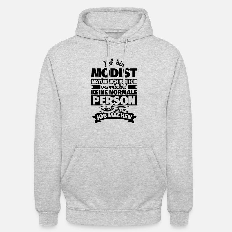 Modist Geschenke - Unisex Hoodie - Hellgrau meliert
