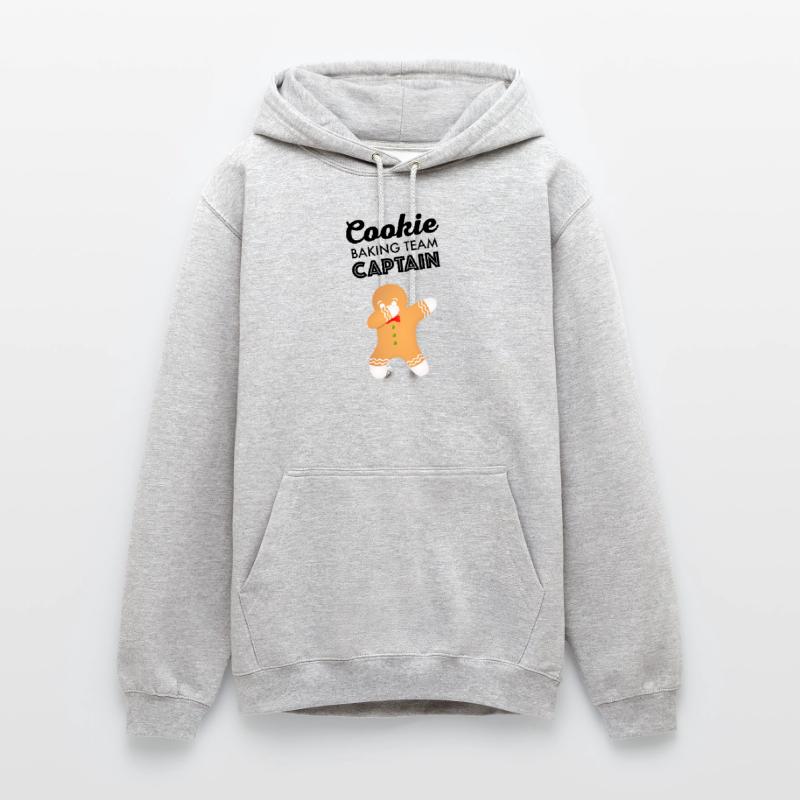 Biscuits de Noël capitaine de l’équipe de cuisson de biscuits Sweat-shirt à capuche unisexe