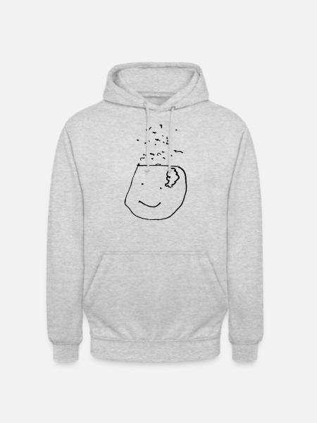PORTAL - Unisex Hoodie - light heather grey
