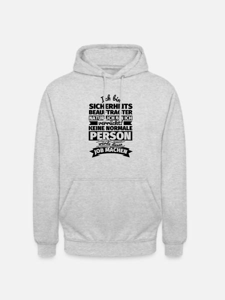 Sicherheitsbeauftragter Geschenke - Unisex Hoodie - Hellgrau meliert