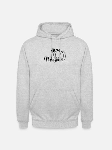 Hello Pumpkin - Unisex Hoodie - light heather grey