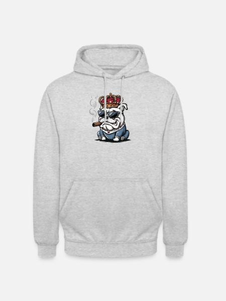 Cool Dog - Unisex Hoodie - light heather grey