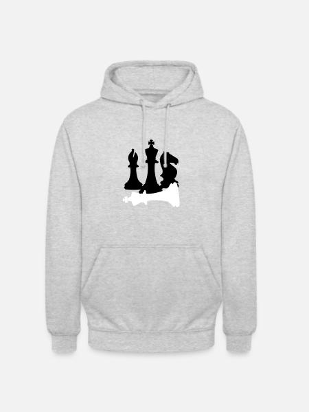 Chess, Checkmate - Unisex Hoodie - light heather grey