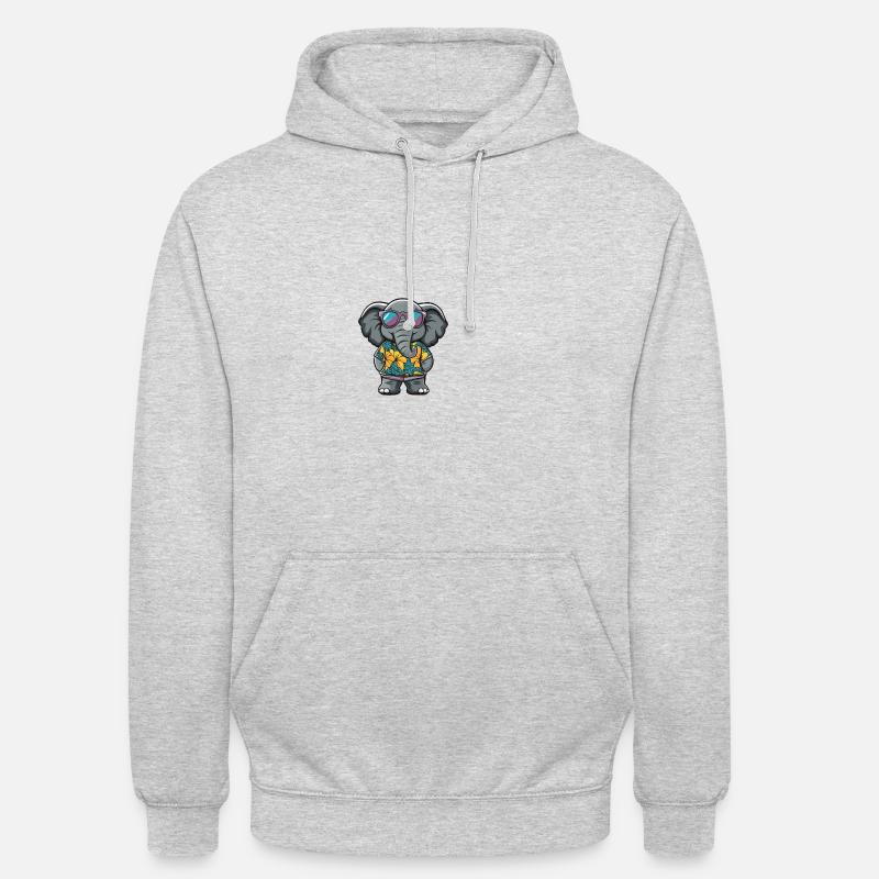 Mammut Comic Cool Summer - Unisex Hoodie - light heather grey