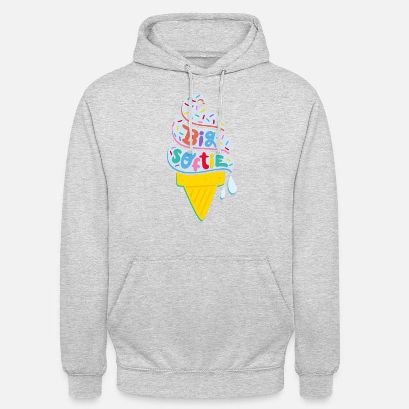 Play-Doh Knete Big Softie Softeis-Design - Unisex Hoodie - Hellgrau meliert
