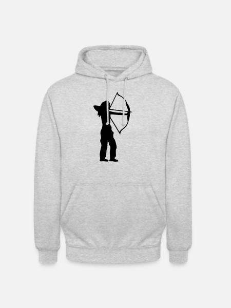 Archer Archer Archerarchers - Unisex Hoodie - light heather grey