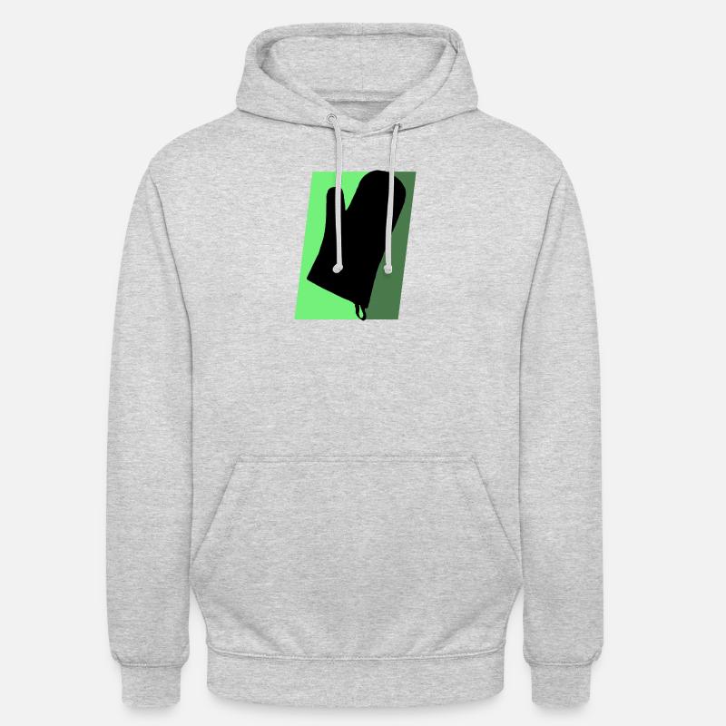Backen Bäcker Backen - Unisex Hoodie - Hellgrau meliert