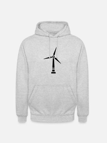 windmill - Unisex Hoodie - light heather grey