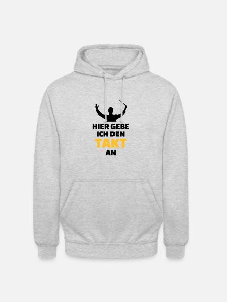 Chor - Unisex Hoodie - Hellgrau meliert