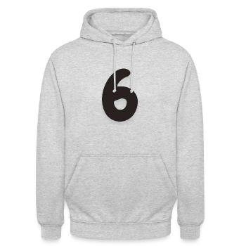 6 - Unisex Hoodie - light heather grey - Front - Alina (178cm) & Michal (187cm)