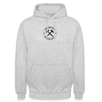 Ruhrgebiet - Unisex Hoodie - Hellgrau meliert - Vorne - Alina (178cm) & Michal (187cm)