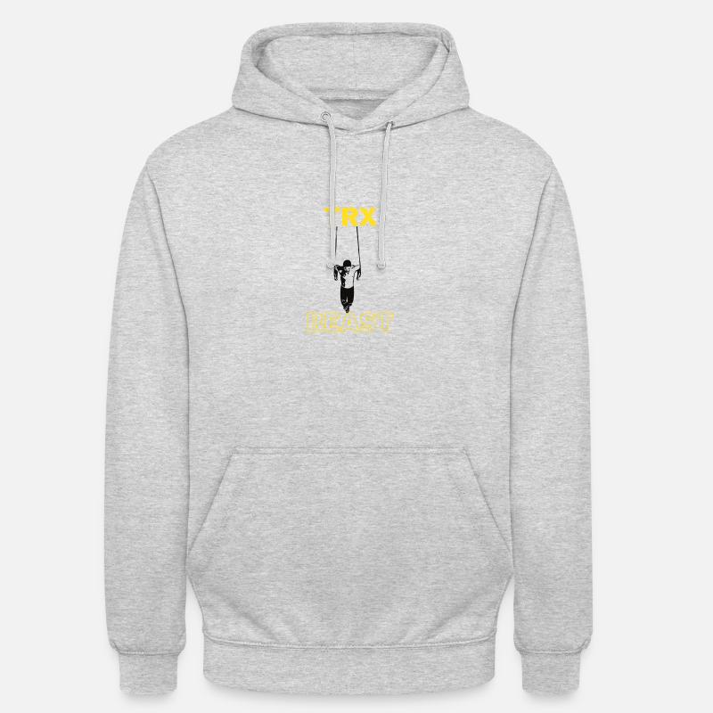 TRX Sport Gift Gift Idea Workout Training - Unisex Hoodie - light heather grey
