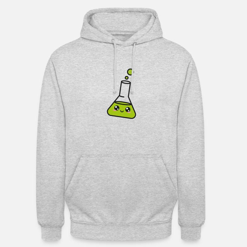 Chimie - Sweat-shirt à capuche unisexe - gris clair chiné