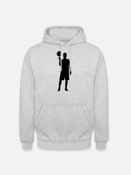 basketball - Unisex Hoodie - light heather grey