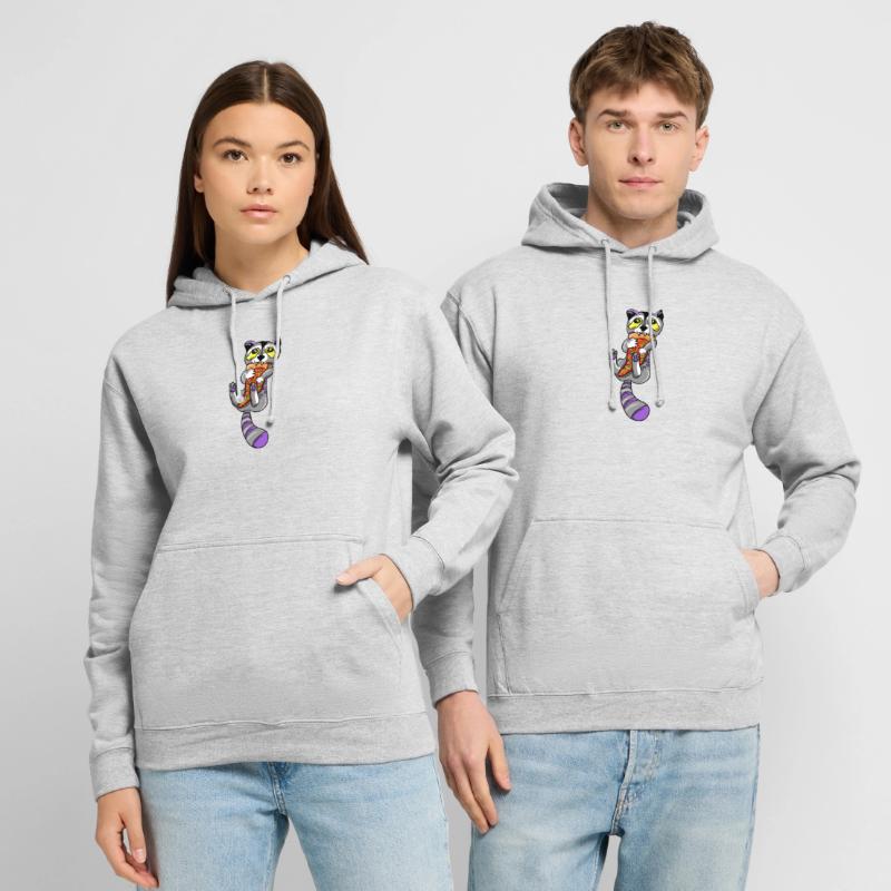 Non Binary Racoon Unisex Hoodie