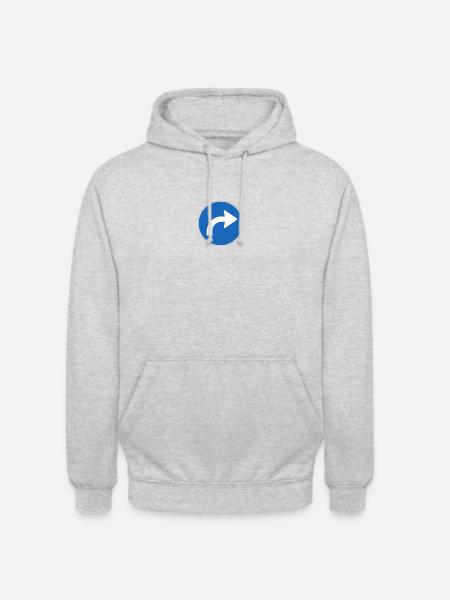 Turn - Unisex Hoodie - light heather grey