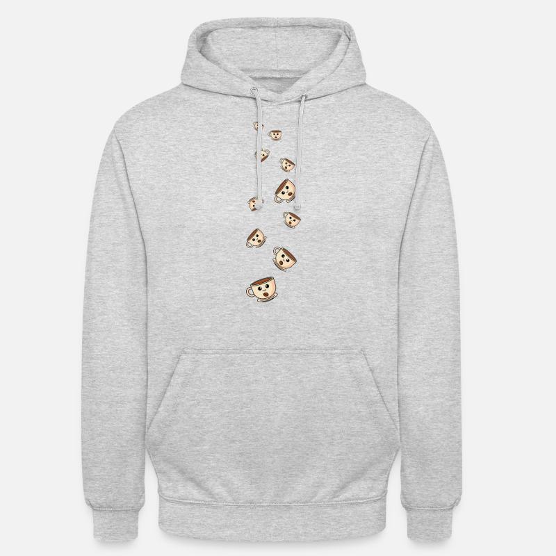 Coffee Comic - Unisex Hoodie - light heather grey
