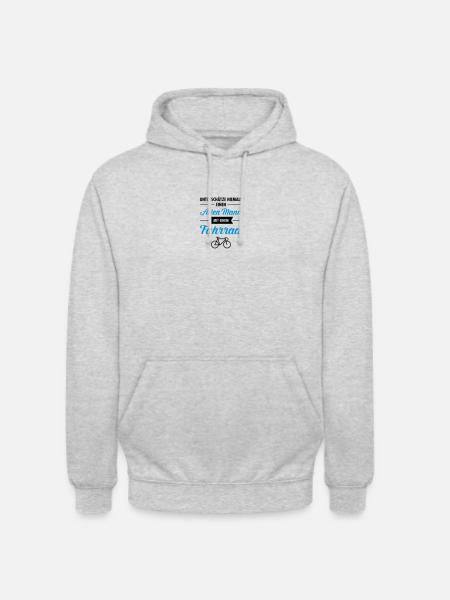 Alter Mann - Fahrrad - Unisex Hoodie -