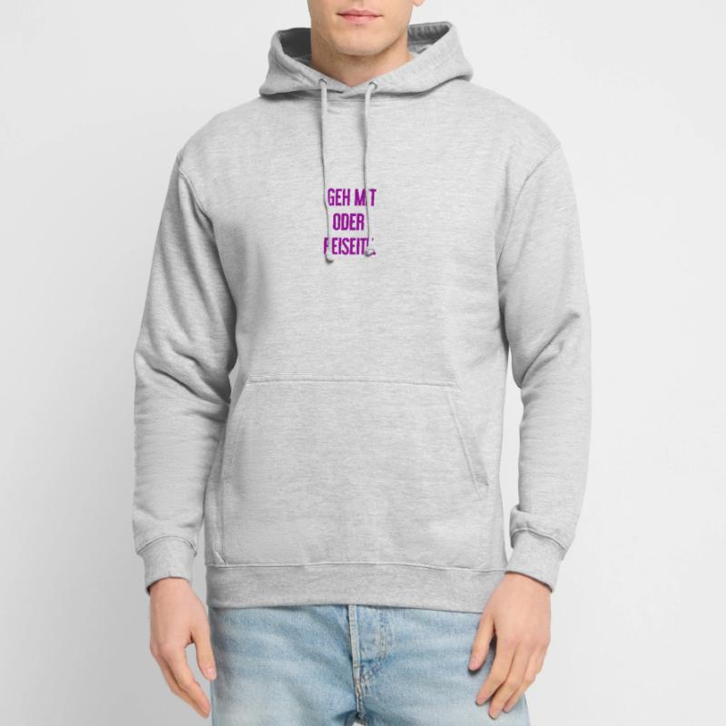 Geh mit oder beiseite Unisex Hoodie
