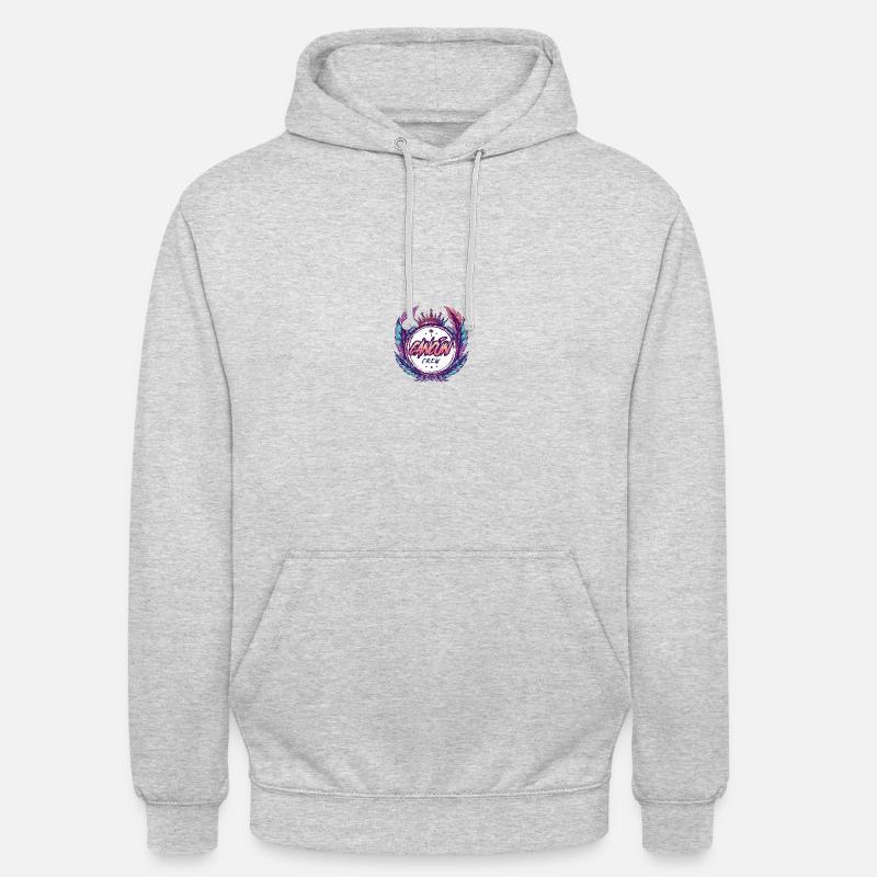 Cancun Crew Bunt - Unisex Hoodie - Hellgrau meliert