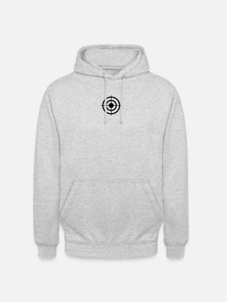 target - Unisex Hoodie - light heather grey