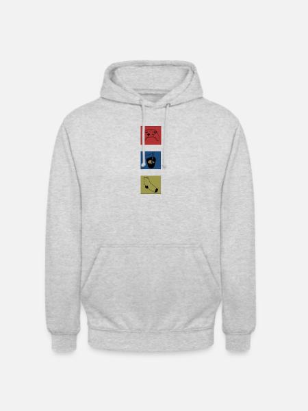 Mens Basics - Unisex Hoodie - light heather grey