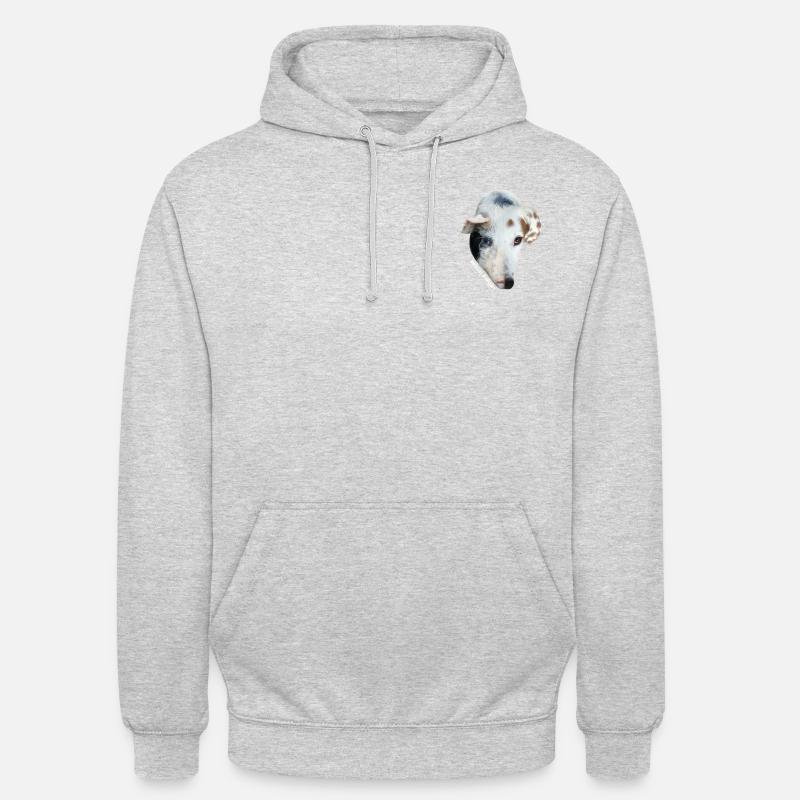 #equal #vegan - Unisex Hoodie - Hellgrau meliert