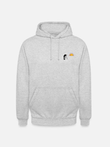 Sunset Hunter - Unisex Hoodie - light heather grey