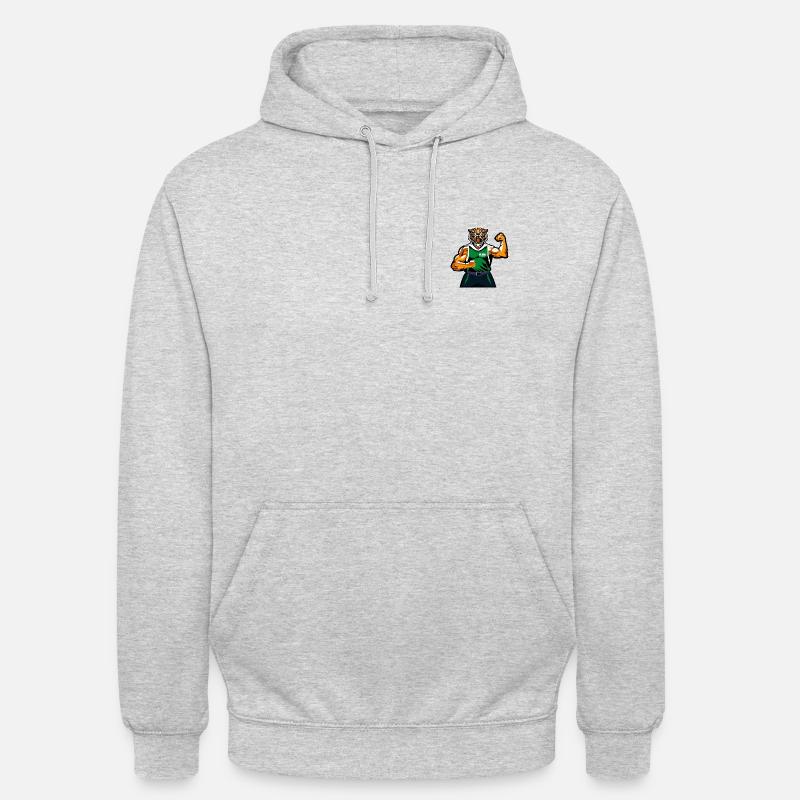 HSG Alumni 85 - Sweat-shirt à capuche unisexe - gris clair chiné