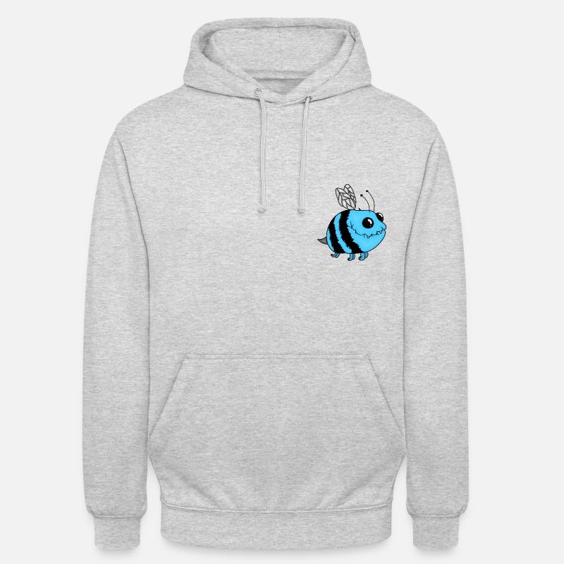 BEEBOY BEEBOY - Sweat-shirt à capuche unisexe - gris clair chiné
