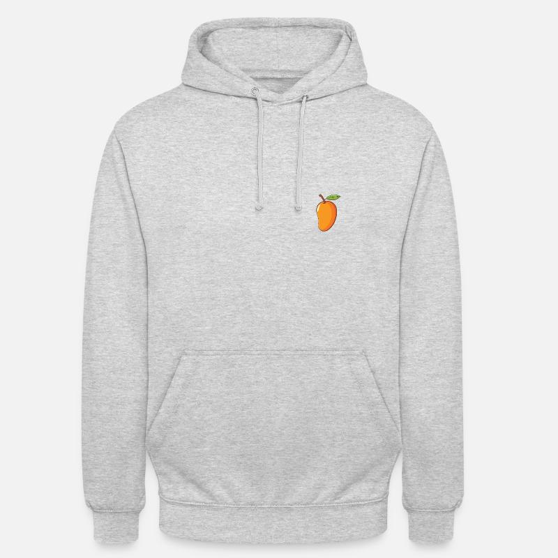 Mango 🥭 - Hættetrøje unisex - lysegrå meleret