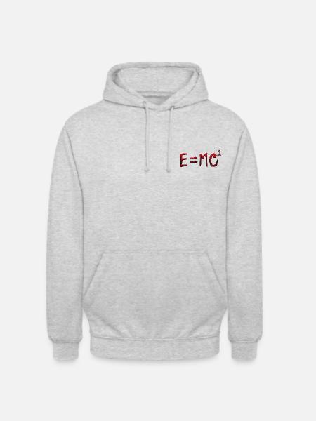 E-MC2 - Unisex Hoodie - light heather grey