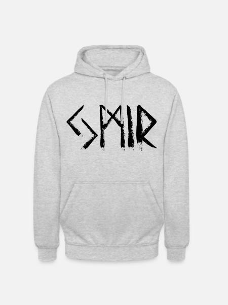 Ymir Runic Language - Unisex Hoodie - light heather grey