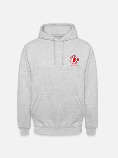 Mr. Potato Head Fire Department - Unisex Hoodie - Hellgrau meliert