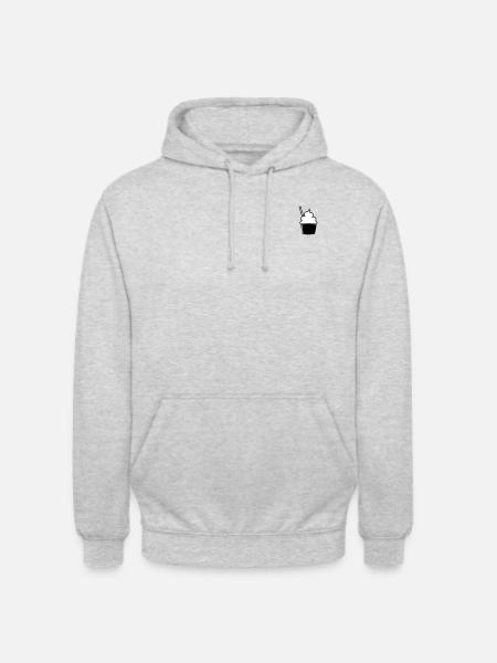 Sundae - Unisex Hoodie - light heather grey