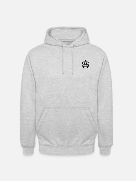 SA Logo - Unisex Hoodie - light heather grey